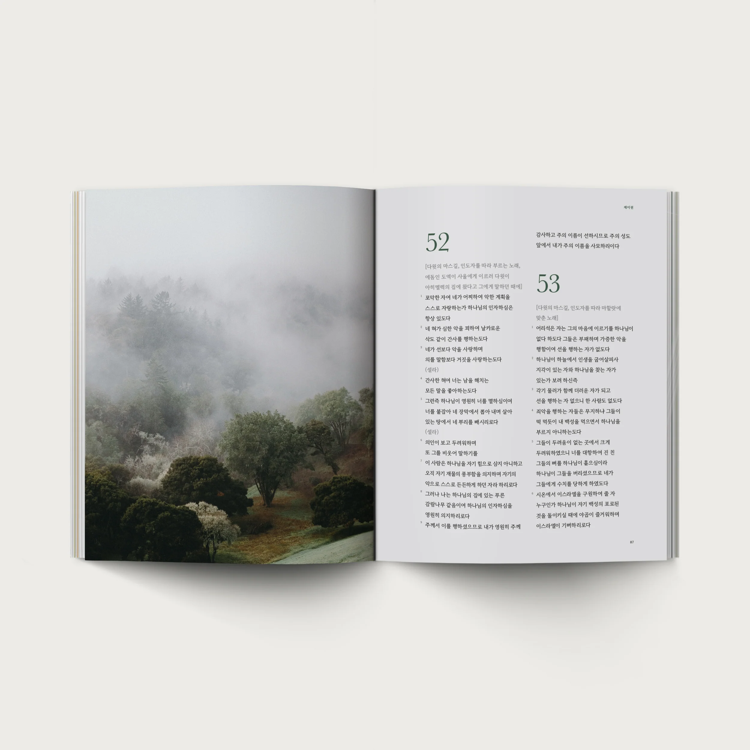 The Book of Psalms - Korean Version (시편) - Image 7